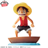 Banpresto - ONE PIECE - Monkey D. Luffy & Going Merry World Collectible Figure