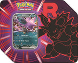 Pokemon Trading Card Team Rocket Tin - TGC-PKM