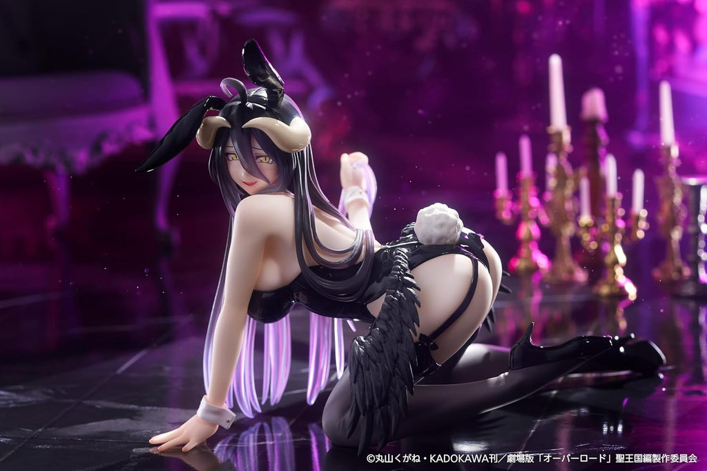 TAITO - OVERLORD - Albedo Bunny Ver. Desktop Cute Figure Renewal