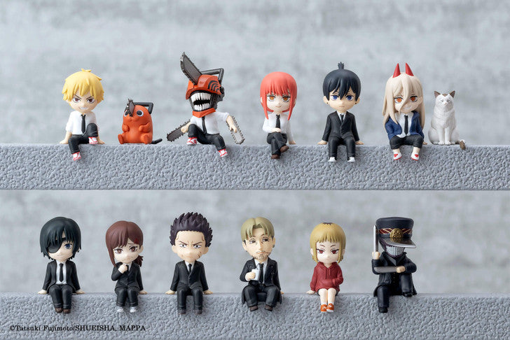 SITTING CHAINSAW MAN (13 FIGURE SET)