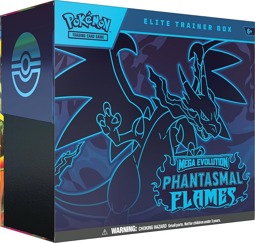 Pokémon TCG: Mega Evolution Phantasmal Flames Elite Trainer Box