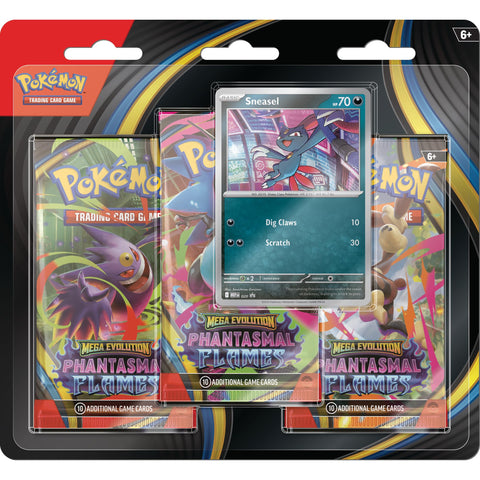 Pokemon TCG ME02 3 Pack Blister Assortment - US Edition