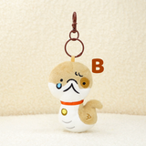 Toothy Puppy Snake Spot Plush Charms - 11cm