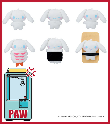 🕹️Paw Game -  Delicious Cinnamoroll Sushi Plushies