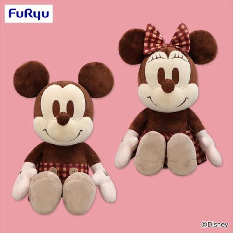 Disney British Big Plush - Mickey and Minnie Mouse (10 Inches)
