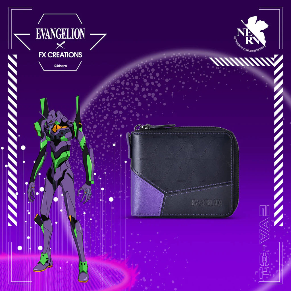Neon Genesis Evangelion Test Type-01 Zipeer Wallet