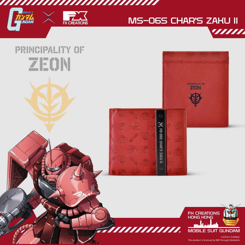 Mobile Suit Gundam MS-06S Char's Zaku II Wallet