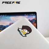 Free Fire Booyah! Stickers featuring designs inspired by the popular Free Fire battle royale game.