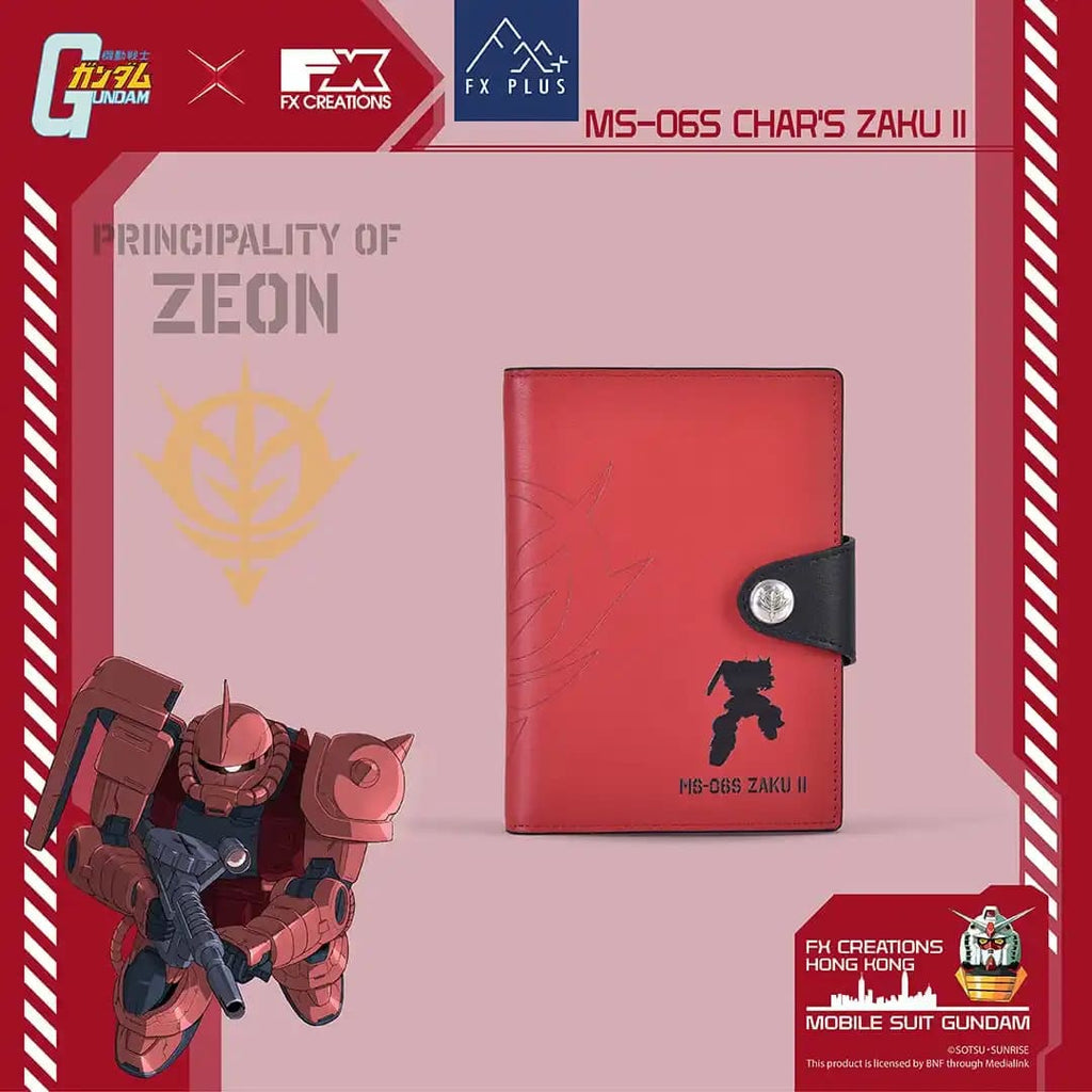 Mobile Suit Gundam MS-06S Char's Zaku II – FX Plus Passport Holder