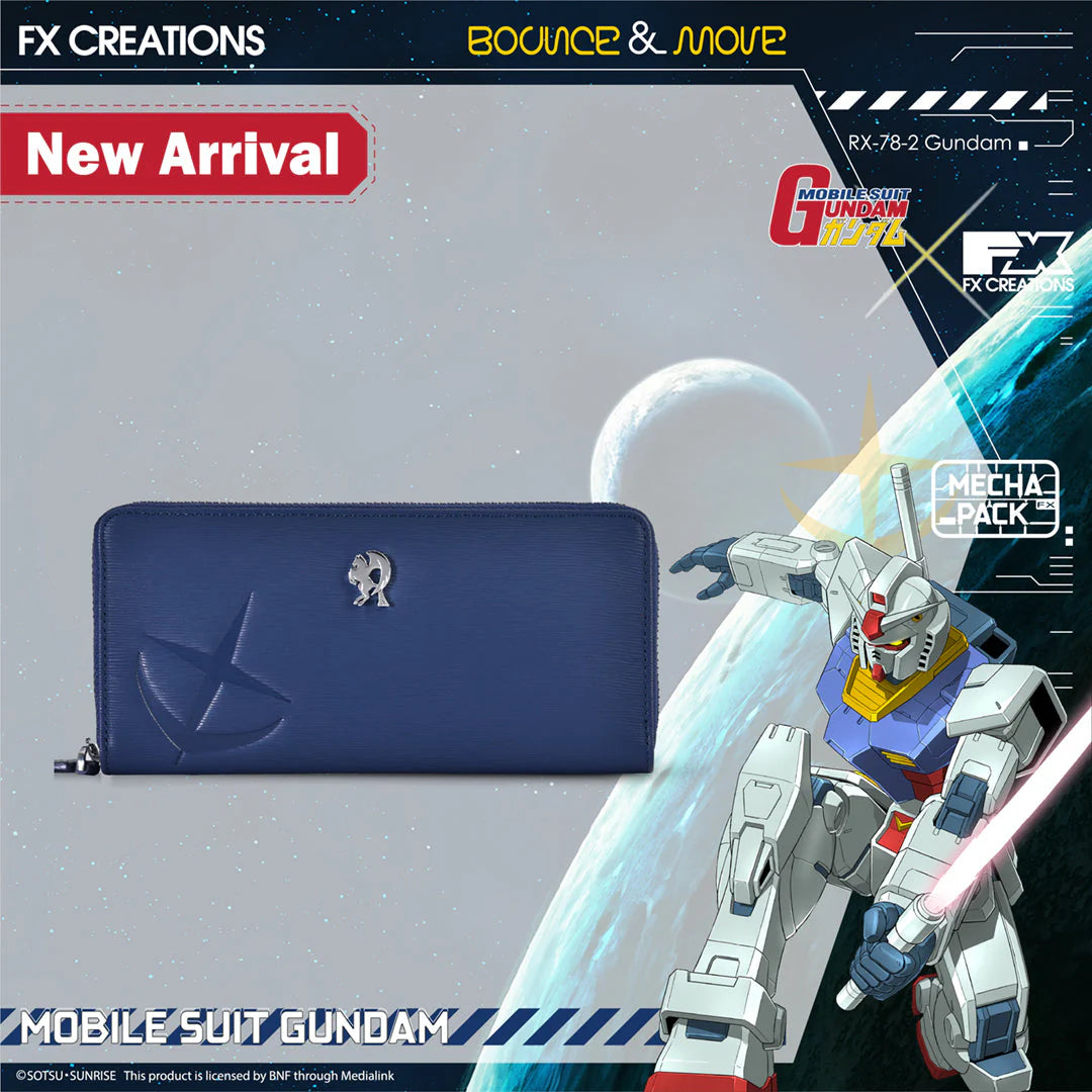 Mobile Suit Gundam RX-78-2 Leather Long Wallet - Otaku House USA