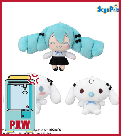 🕹️Paw Game - Hatsune Miku x Cinnamoroll Mini Plush Vol.3 (3 Designs)