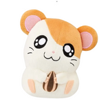 Hamtaro Taking A Break Plushie - Hamtaro, Maido-kun and Megane-kun (4.5 Inches)