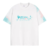 Moeyu Hatsune Miku Dimension Discovery Baroque Overture short-sleeve summer T-shirt featuring watercolor-inspired anime artwork.