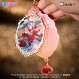 Hatsune Miku Baroque Overture acrylic keychain featuring an elegant Miku design.