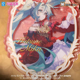Hatsune Miku Baroque Overture acrylic keychain featuring an elegant Miku design.