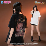 Moeyu Hatsune Miku Dimensional Discovery Baroque Overture T-shirt featuring anime-inspired Vocaloid character artwork. 