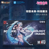 Moeyu Hatsune Miku extra-large gaming mousepad featuring Vocaloid anime character artwork.