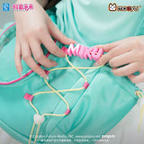 Moeyu Hatsune Miku Forest Breath Series large-capacity commuter shoulder crossbody bag featuring a nature-inspired Miku design.