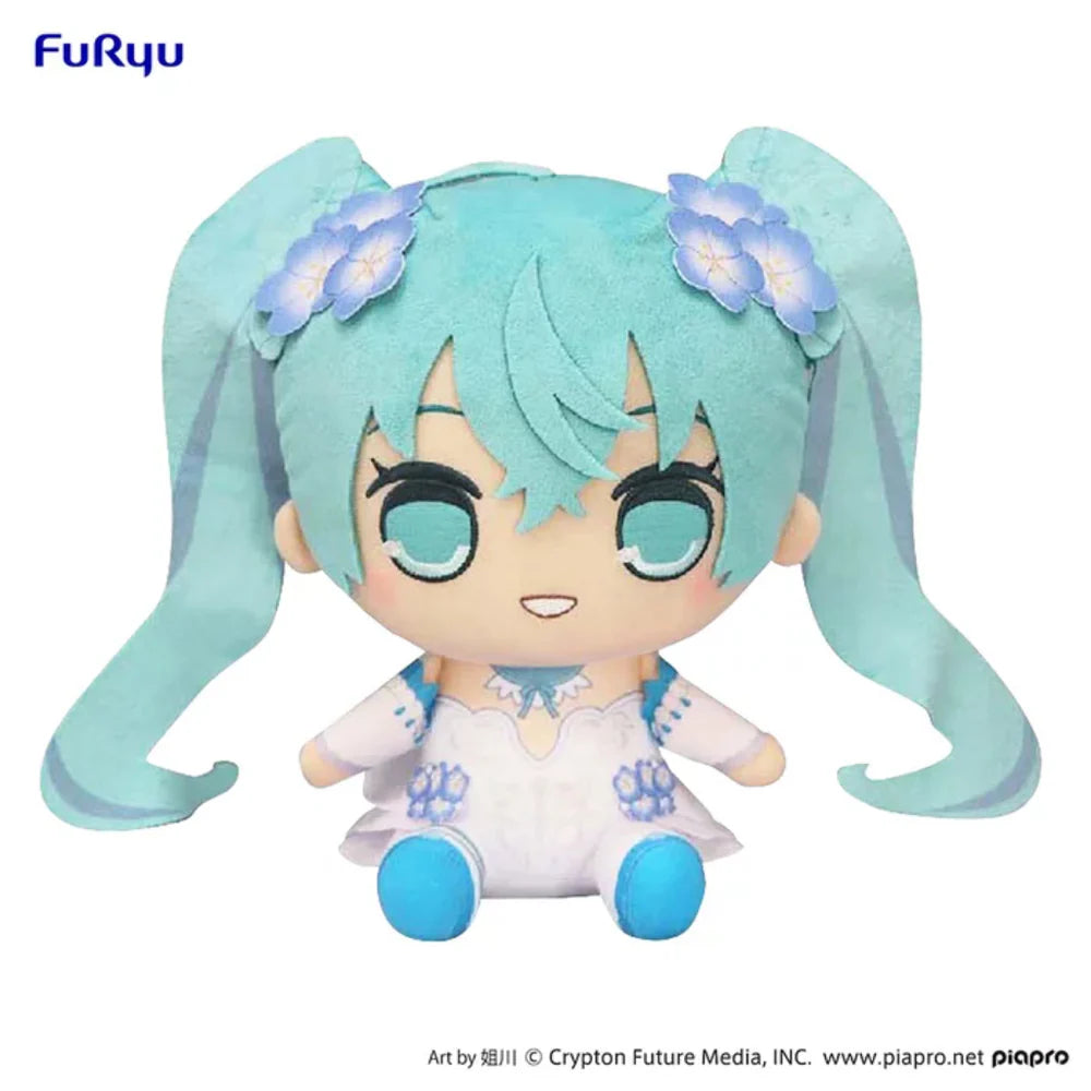 Vocaloid Hatsune Miku Kyurumaru Big Plushie - Nemophila Ver (12 Inches)