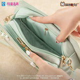 Hatsune Miku Moeyu Ink Wash Painting Series tote bag featuring artistic ink wash-inspired design with handheld, shoulder, and crossbody carrying options.