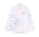 Moeyu Hatsune Miku Millennium Ice Candy loose-fit long-sleeve shirt jacket for casual everyday wear.