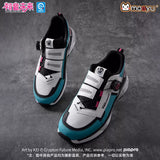 Moeyu Hatsune Miku Neon Electronic Music Series casual sport shoes featuring a breathable mesh design, lightweight construction, and futuristic Miku-inspired details.