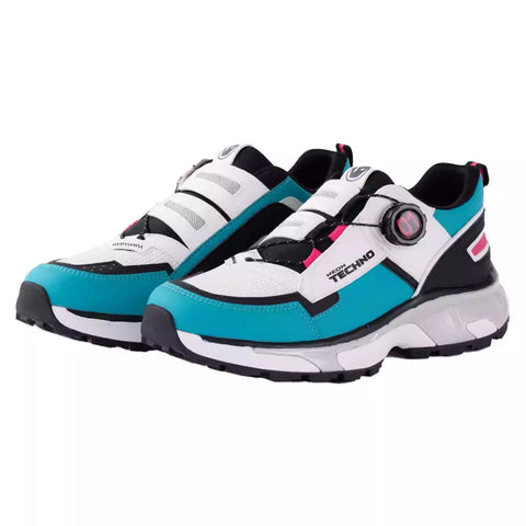 Moeyu Hatsune Miku Neon Electronic Music Series casual sport shoes featuring a breathable mesh design, lightweight construction, and futuristic Miku-inspired details.