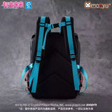 Moeyu Hatsune Miku Neon Electronic Music Techwear Backpack featuring a large-capacity multifunctional design for commuting and travel.