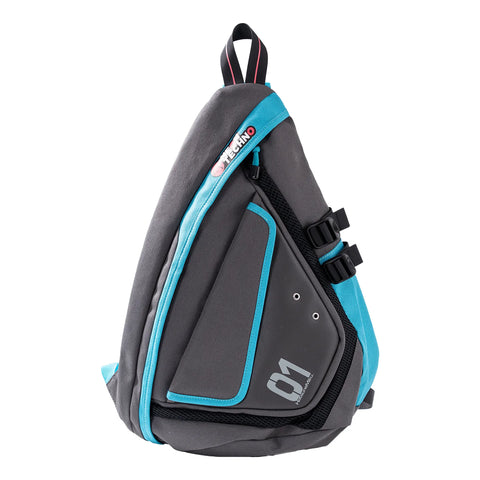 Moeyu Hatsune Miku Neon Electronic Music techwear bow crossbody bag with a futuristic design, suitable for casual daily use and commuting.