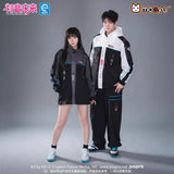 Moeyu Hatsune Miku Neon Electronic Music techwear casual sneakers featuring a futuristic neon-inspired design