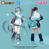 Hatsune Miku Rhythm Commuter Shoulder Crossbody Bag featuring a Vocaloid-inspired design, perfect for everyday use, commuting, and anime fans.