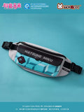 Moeyu Hatsune Miku 3D Sound chest bag with a magnetic snap closure and versatile shoulder and crossbody design.