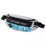 Moeyu Hatsune Miku 3D Sound chest bag with a magnetic snap closure and versatile shoulder and crossbody design.