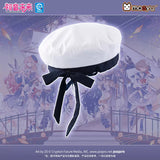 Hatsune Miku Tidal Melody Series Beret by Moeyu shown from the front, featuring its detailed Vocaloid-inspired design and stylish beret shape.