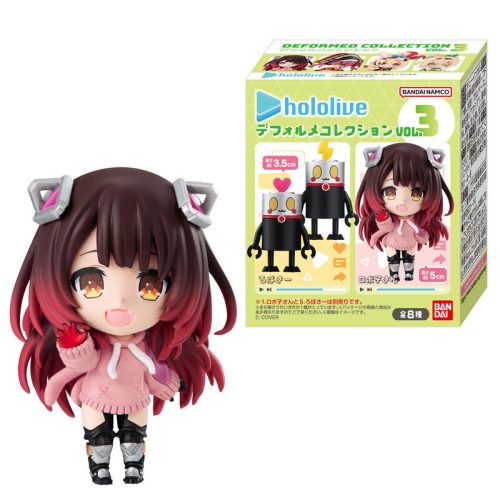Adorable Hololive Petadoll chibi figure with detailed character features and a compact design.