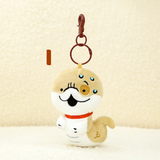 Toothy Puppy Snake Spot Plush Charms - 11cm