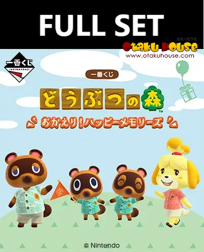 Ichiban Kuji - Animal Crossing: New Horizons - Welcome Back! Happy Memories (Full Set of 70) <br>[Pre-Order]