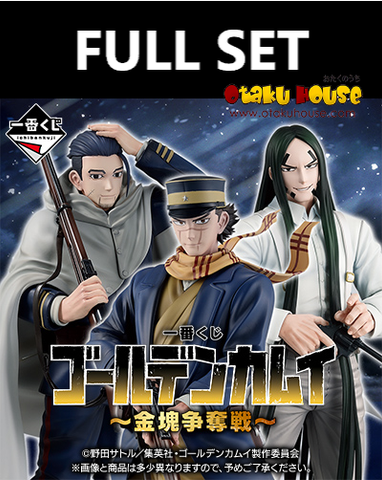 Ichiban Kuji - Golden Kamuy - Gold Bullion Battle (Full Set of 80) <br>[Pre-Order]