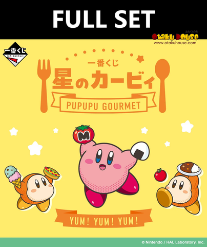 Ichiban Kuji - Kirby - Pupupu Gourmet (Full Set of 70) <br>[Pre-Order]
