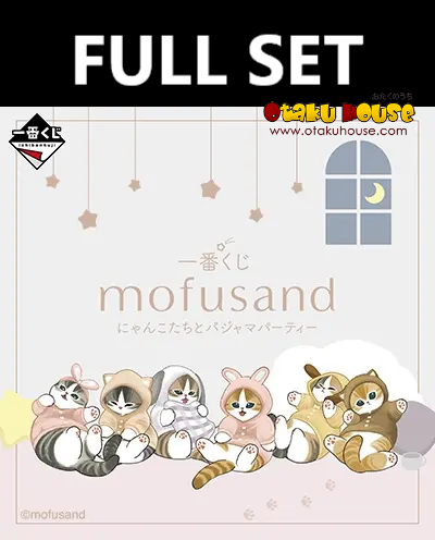 Ichiban Kuji - Mofusand - Pajama Party With The Cats (Full Set of 70) <br>[Pre-Order]