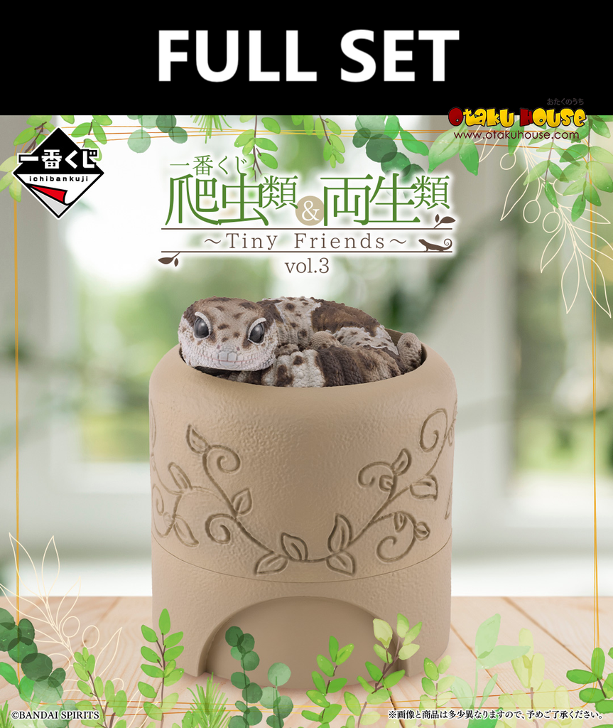 Ichiban Kuji - Reptiles and Amphibians - Tiny Friends Vol.3 (Full Set of 80) <br>[Pre-Order]