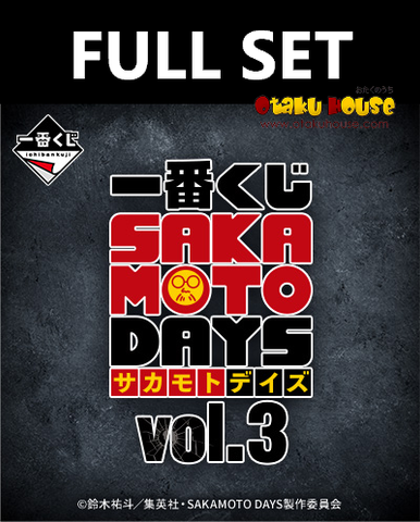 Ichiban Kuji - Sakamoto Days Vol.3 (Full Set of 66) <br>[Pre-Order]