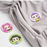 Netflix KPop Demon Hunters Character Pin Button Badges