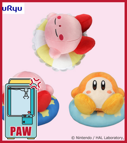 🕹️Paw Game - Kirby Adventures Puka Puka Plush Toy (3 Designs)