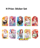 Kuji - Quintessential Quintuplets - Quintuplets Honeymoon (Full Set of 80)