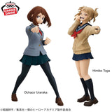 My Hero Academia GLITTER & GLAMOURS Figure Collection - Ochaco Uraraka & Himiko Toga