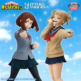 My Hero Academia GLITTER & GLAMOURS Figure Collection - Ochaco Uraraka & Himiko Toga