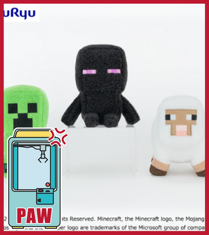 🕹️Paw Game - Minecraft Fluffy Plush (3 Designs)