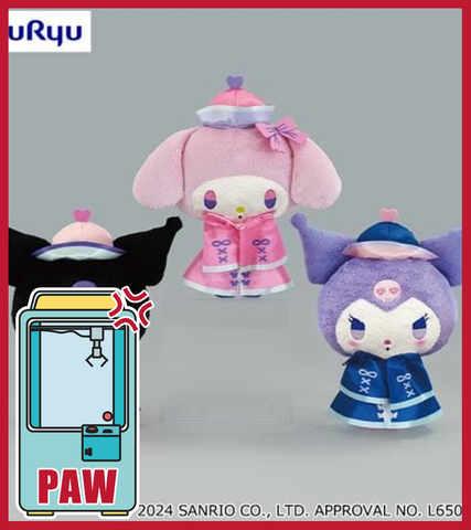 🕹️Paw Game - My Melody Kuromi Lolita Kyoshi Plush (3 Designs)