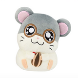 Hamtaro Taking A Break Plushie - Hamtaro, Maido-kun and Megane-kun (4.5 Inches)